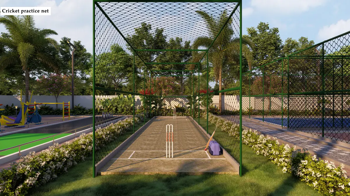 Cricket practice net