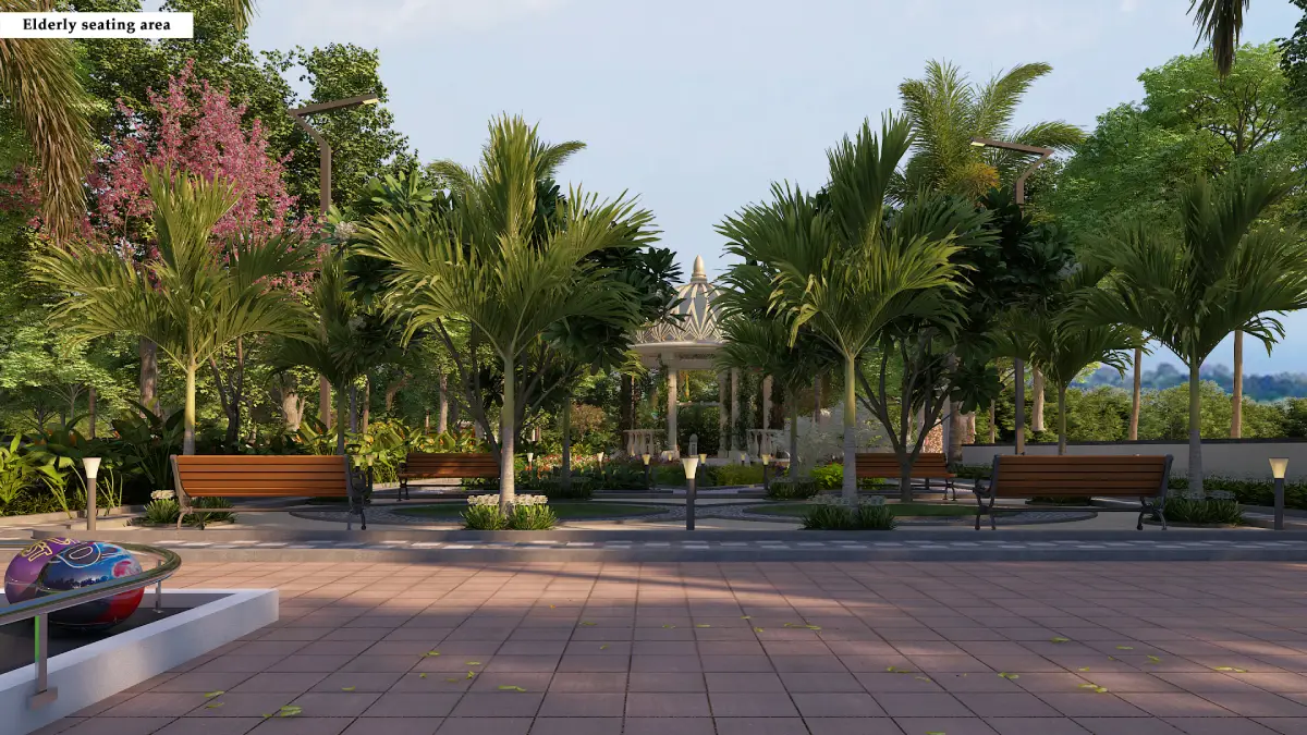 Elderly seating area